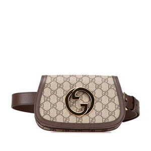 GUCCI Brown Leather Fanny Pack